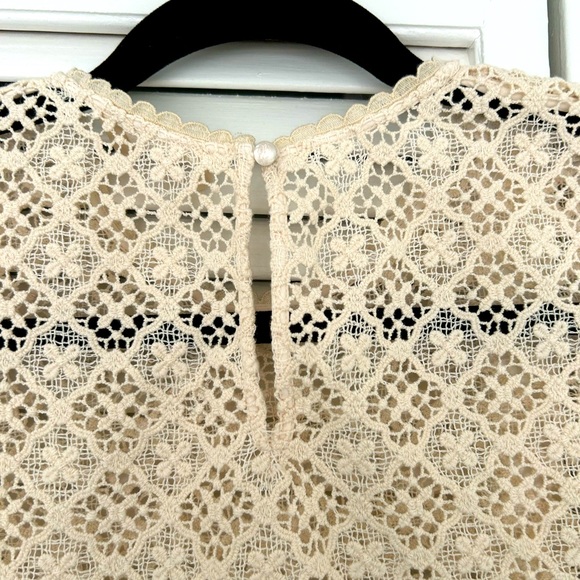 Sezane Lova Blouse Beige - Size 6 - Picture 3 of 6